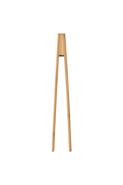 IKEA Bamboo Serving Tongs Meridyendukkan 24 Cm Practical Kitchenware