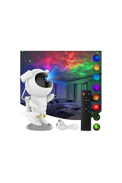 Genel Markalar Yıldız Projektör Astronot Işıklı Galaksi Samanyolu Projeksiyon...