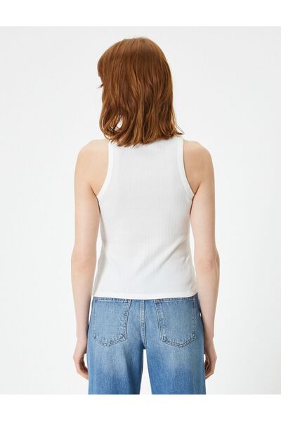 Koton γυναικείο μπλουζάκι με λαιμόκοψη