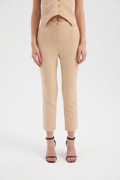 Hiccup Ψηλόμεσο Slim Fit Παντελόνι - Κομψό Σχέδιο