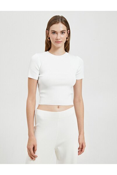 Koton Women's Short Sleeve Sweat