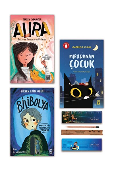 Timaş Çocuk Mırıldanan Çocuk - Aura - Bilibolya Set 3 Kitap