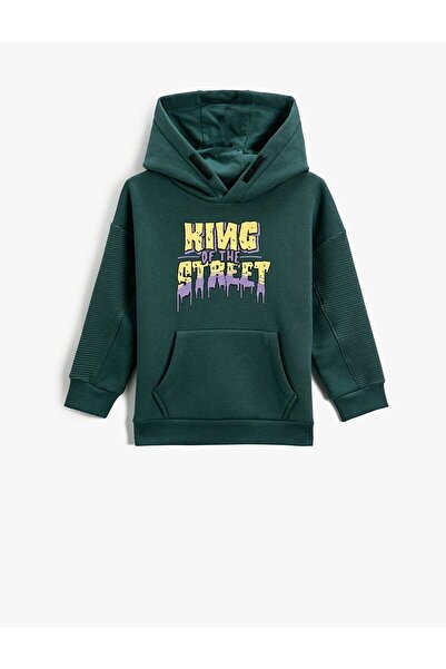 Koton Boy's Kangaroo Pocket Sweat