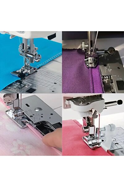 Budeku 11 Parça Ev Tipi Aile Dikiş Makinesi Ayak Seti Singer Janome Pfaff Zetina