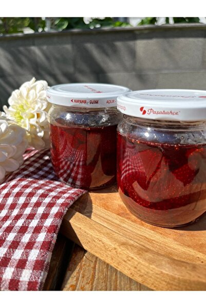 yaşam Çilek Reçeli Ev Yapımı Doğal 380gr