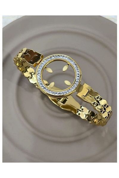 MİHA Takı Non-Rusting 100% Steel Non-Claring Quarter Bracelet