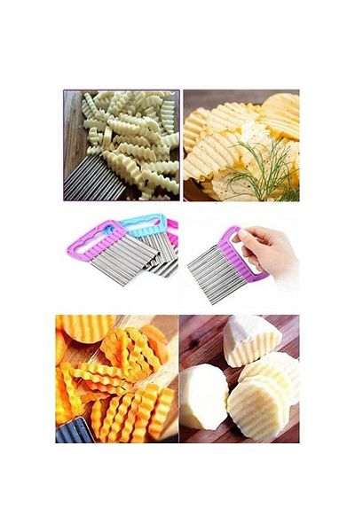 Milena Life 1 Piece Chips Potato Chopper - Practical and Fast Vegetable Fruit Slicer