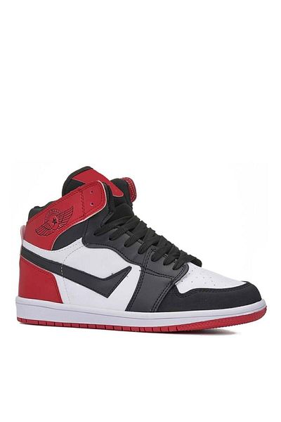 Lambırlent Unisex Orthopedic Winter Seasonal Skin High Top Black Red White Sports Boots Shoes