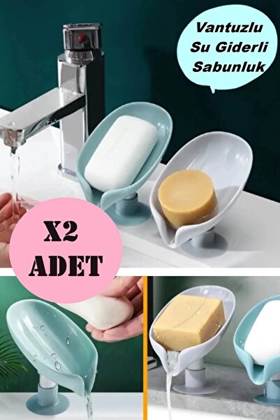 Milena Life 2'li Vantuzlu Su Giderli Sabunluk - Pratik Su Tutmaz Banyo Ve Mut...
