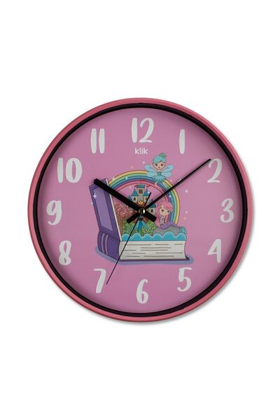 Klik Slim Masal Ilk Duvar Saatim Çocuk Odası Duvar Saati