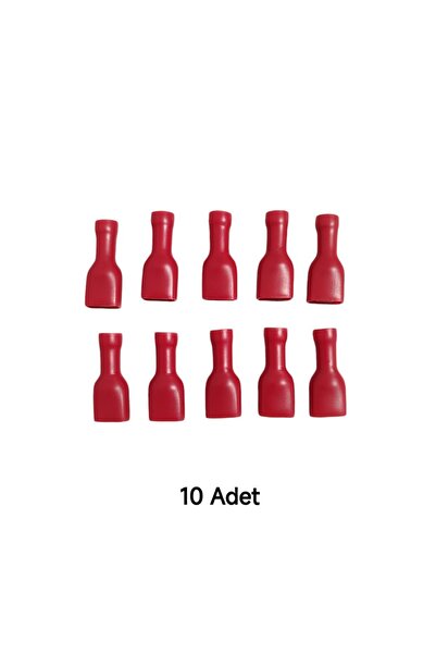 Maflen Kablo Ucu Tam Izoleli Dişi 6,3mm Soket Fiş 0,5-1,0mm-s1864 Paket Içeri...