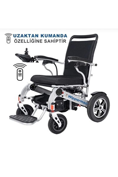 WİPPERMAN OTOMATİK FREN SİSTEMLİ PORTATİF KATLANABİLİR LÜX AKÜLÜ TEKERLEKLİ S...