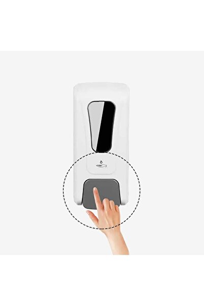 Kokutek Manuel Sıvı Sabunluk 1000 ml – Ergonomik Pompalı, Şık Tasarım ve Hijy...