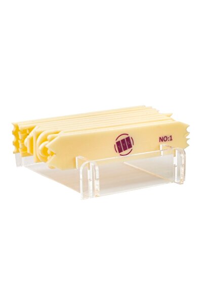 YYK YIKANABİLİR YAĞLI KAĞIT HEP PİŞİR Pasta Kenar Şekillendirici Tarak (mini ...