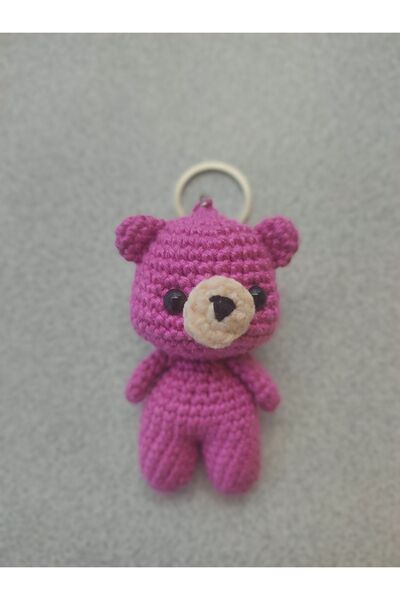 ELMASINEMEĞİ Amigurumi Örgü Anahtarlık