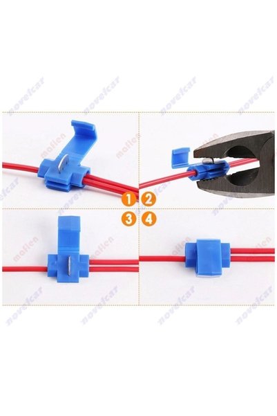 Maflen Kablo Kesmeden Kolay Elektrik Alma Aparatı 1,0-2,5mm-s38301804 Paket Içeriği: 100 Adet