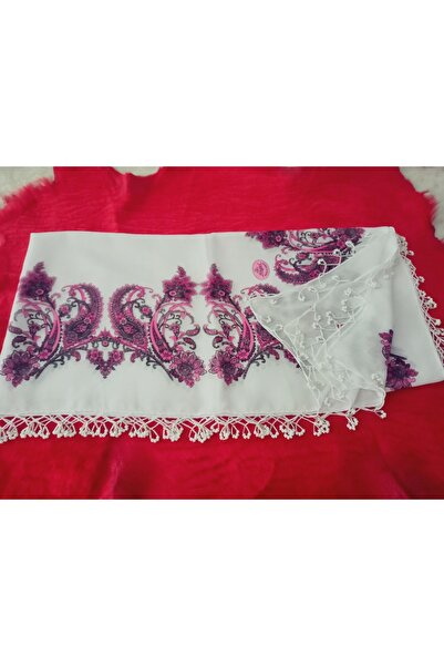 hoaryage Τυλιγμένο χαλάκι Ιεμενίας - Με σχέδια, χάντρες από άμμο και κέντημα στα 4 άκρα