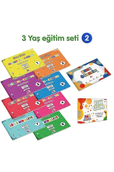 Dağ Yayıncılık 3 Yaş Eğitim Seti -2-