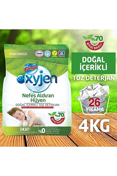 Bingo Matik 4kg Oxyjen Doğal