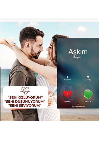 Totwoo Mesafe Bilekliği - Akıllı Dokunmatik Sevgililer Bilekliği