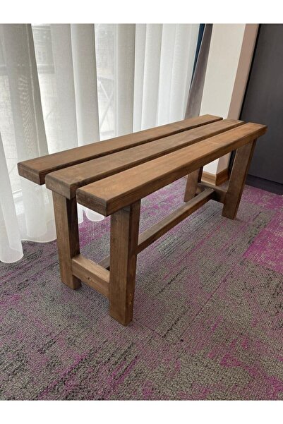 Genel Markalar Ahşap Bank 100x30x43 cm