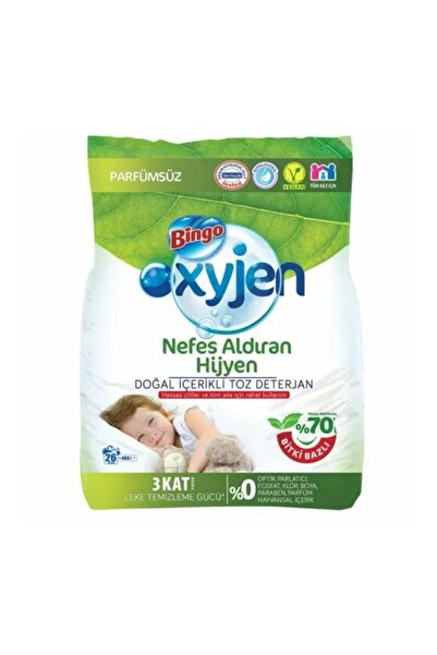 Bingo Oxyjen Nefes Aldıran Hijyen Parfümsüz 4kg