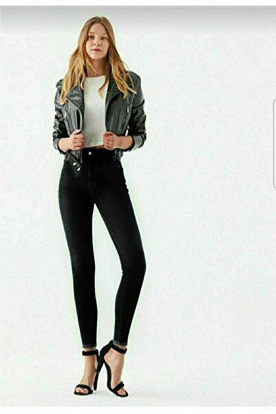 DRC trend Pantaloni de blugi super skinny Blugi negri fără decolorare (gatherer)