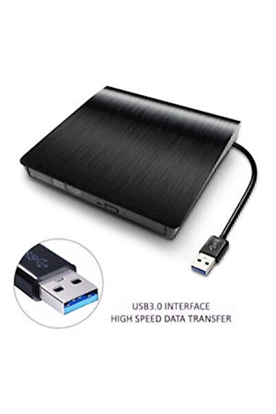 Genel Markalar Harici Dvd Rw Usb 3.0 Ultra Ince Cd Dvd Yazıcı Okuyucu