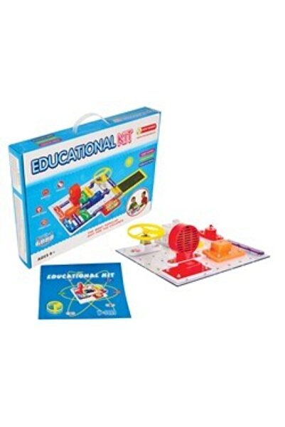 Zetzeka EDUCATIONAL KIT Eğlenceli ve Öğretici Elektronik Deney Seti 300+ Deney 8+ Yaş