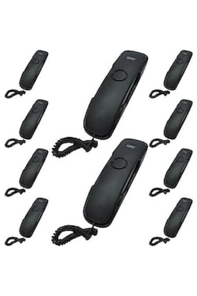 KAREL 10 Adet Siyah Tm902 Duvar Telefonu