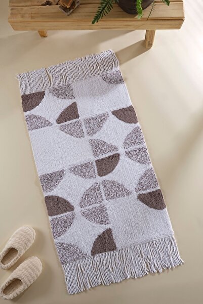 İrya Brook %100 Pamuk Banyo Paspası Ekru 70x110