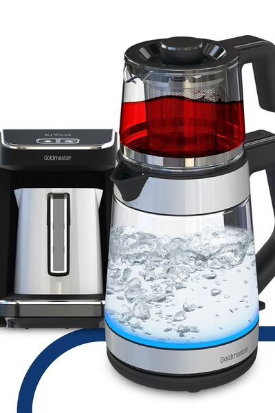 GOLDMASTER Beyaz Profesyonel Elektrikli Mutfak Çeyiz Seti 2 Li Evlilik Paketi