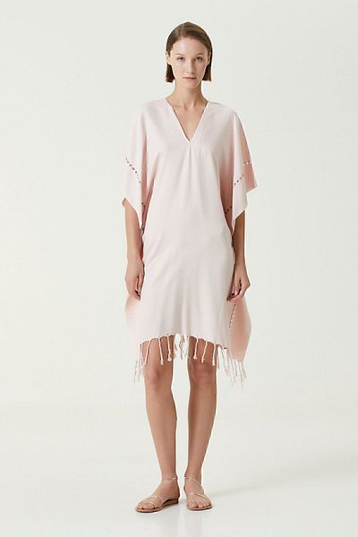 İrya Φόρεμα παραλίας Layla V-Neck Powder
