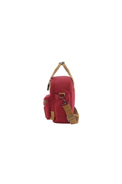 NATIONAL GEOGRAPHIC LEGEND Mini Utility Bag Red, Durable WaterResistant  Casual Maroon Shoulder Bag