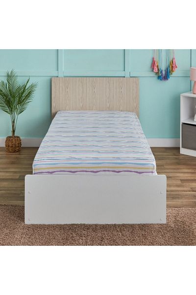 Home Box Hermione Hello Sunshine Single Fitted Sheet - 90x200+25 cm