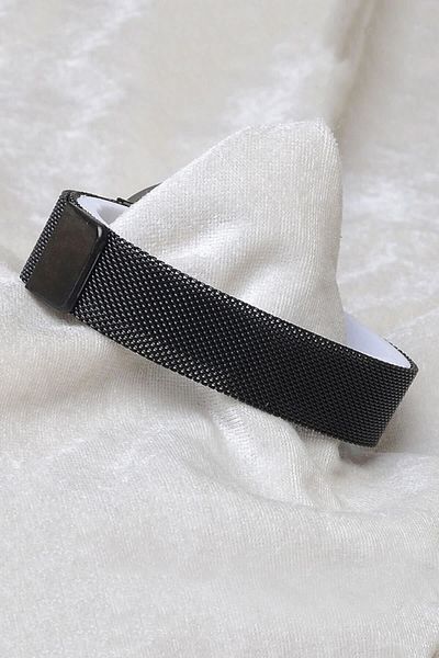Spectrum Unisex Black Magnetic Touch Wristwatch