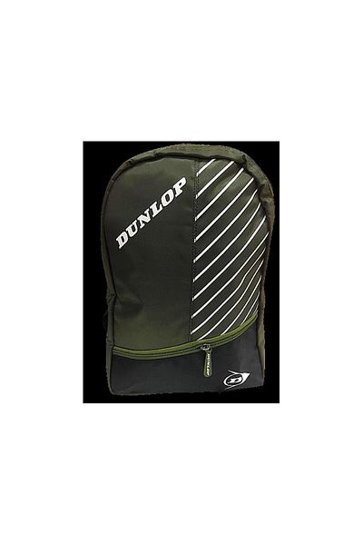 DUNLOP Unisex πράσινο σακίδιο πλάτης με πλαϊνές τσέπες