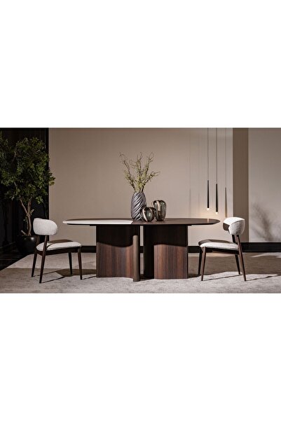 CaddeYıldız Camelia Yemek Masası Takımı - New