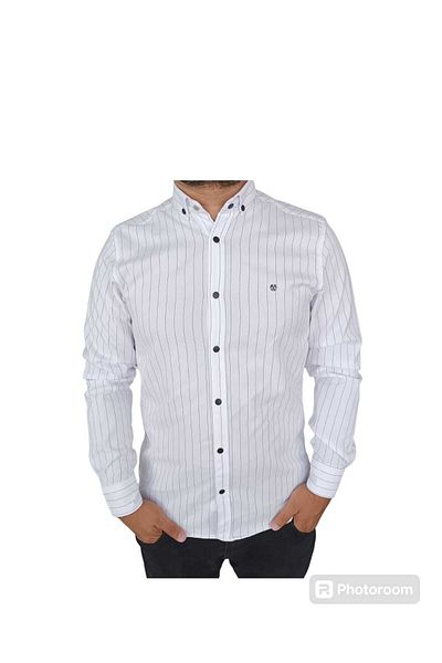 Cem Striped Relaxed Fit Shirt