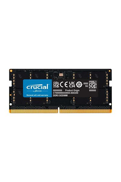 Crucial 8Gb Ddr5-5600 Cl46 Udimm Notebook Ram - 16Gbit