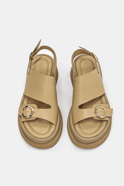 NILUFARR Babel Nude - Genuine Leather Women's Sandals