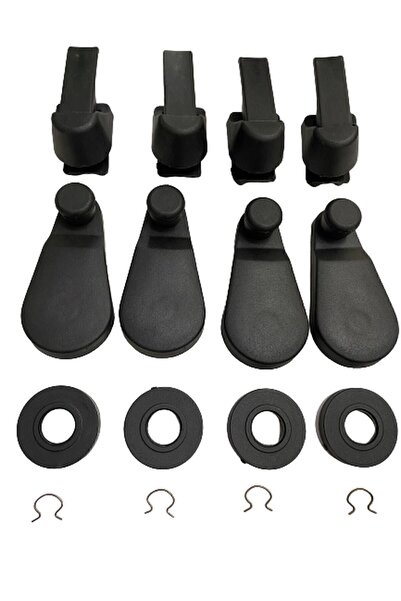 Genel Markalar Tofaş Uyumlu Kapı Ve Cam Kolu 12 Parça Set Doğan Slx Kartal Şahin Kapı Ve Cam Kolu Set