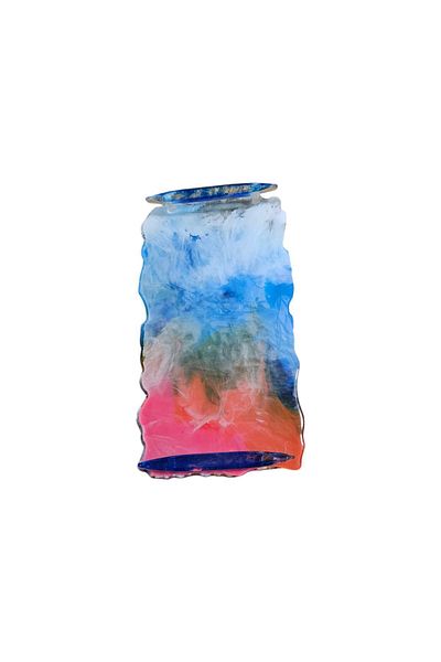 Home Colorful Epoxy - Stylish Tray with Sea Wave Effect, Handmade and Decorative Presentation