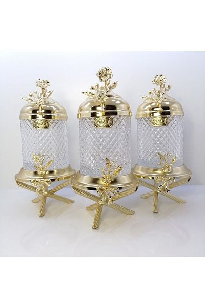 moda atölyesi Jar Set Spice Set Decorative Kitchen Set Coffee Tea Sugar Jar