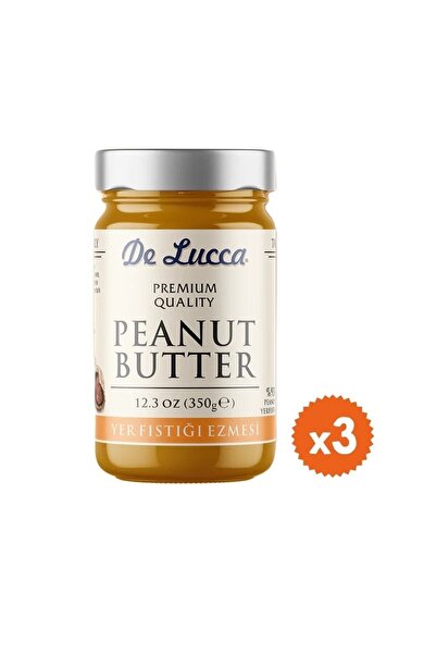 DeLucca KOPYA - Delucca Yer Fıstığı Ezmesi 350g 3 Adet