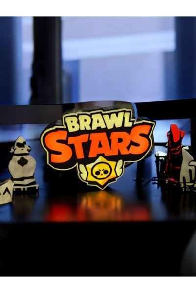 Miki & Miki Brawl Star Table Top Led Lighting