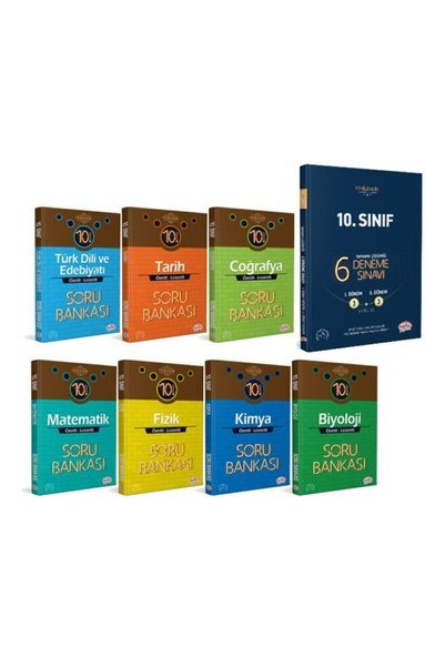 Editör Yayınevi 10. Sınıf Vıp Soru Bankası Ve Tamamı Çözümlü Deneme Sınavı 8 ...