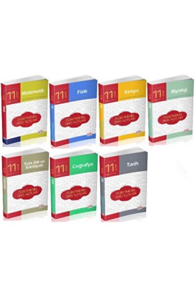 Editör Yayınevi 11.sınıf Tüm Dersler Öğretmenin Ders Notları Seti