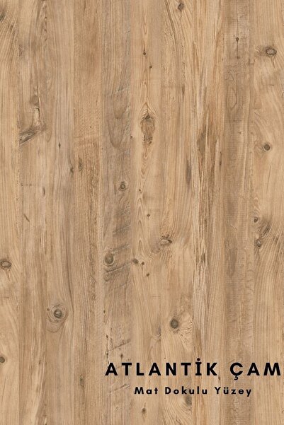 Ceramical Zg1 Metal Ayaklı 3'lü Zigon Sehpa - Çam