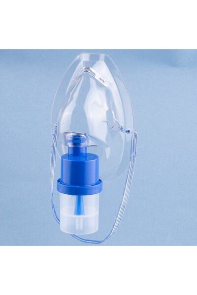 BLUEWELL Yetişkin Oksijen Nebülizatör Maske 50 Adet